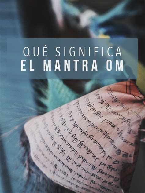 Significado del mantra OM | Mantra, Meditación para ...