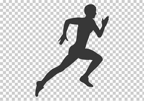 Silueta de la persona corriendo, corriendo 5k correr deporte, corriendo ...