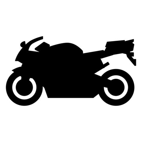 Silueta de moto deportiva   Descargar PNG/SVG transparente