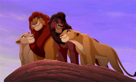 Simba and Nala, Kiara and Kovu | DISNEY | El rey leon 2 ...