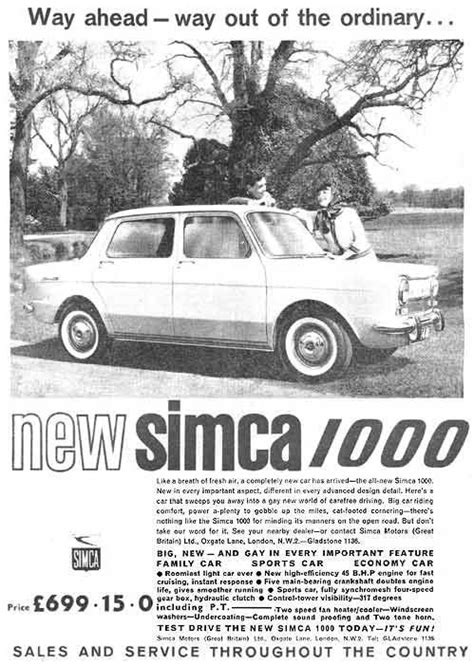 Simca 1000 | Simca | Coches clásicos, Coches y Autos
