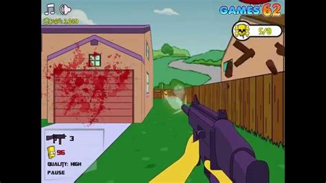 Simpsons game online   Simpsons 3D Shootout   Play Free ...