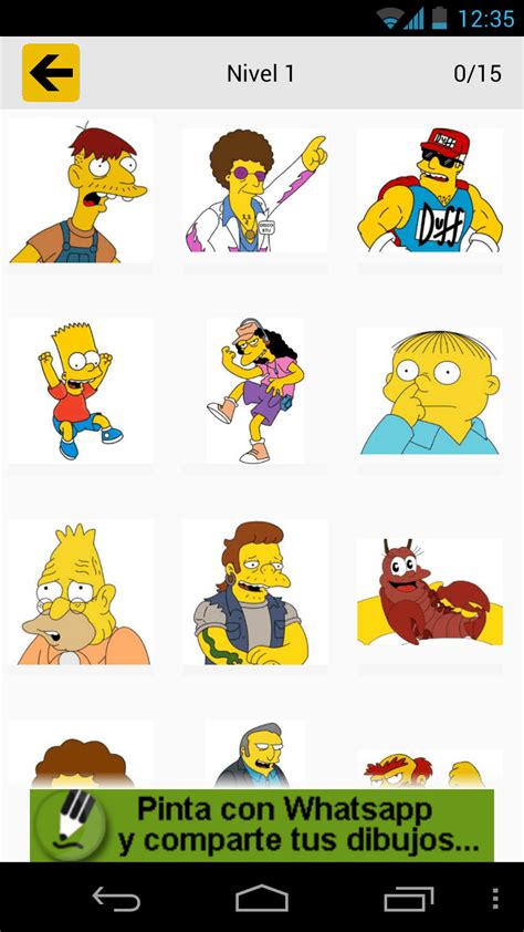 Simpsons Quiz para Android   Descargar