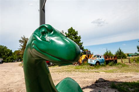 Sinclair Dinosaur in Thedford, Nebraska   Silly America