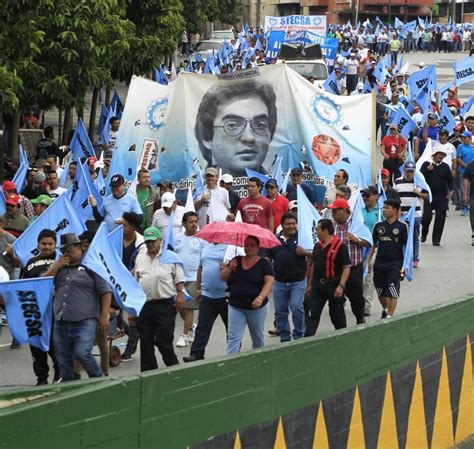 Sindicalistas convocan a marcha por el 20 de octubre en Guatemala