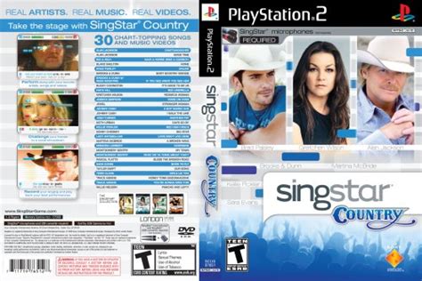 SingStar Country Stand Alone   PlayStation 2 Software ...