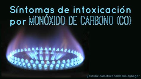 Síntomas de intoxicación por monóxido de carbono  CO ...