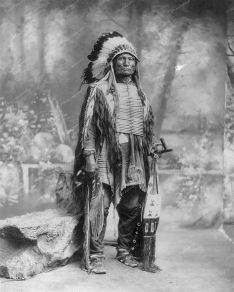 Sioux Indian 1899 Vintage 8x10 Reprint Of Old Photo ...