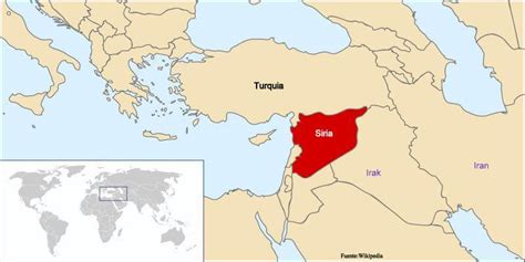 Siria; tierra santa que hoy en día se encuentra marcada ...