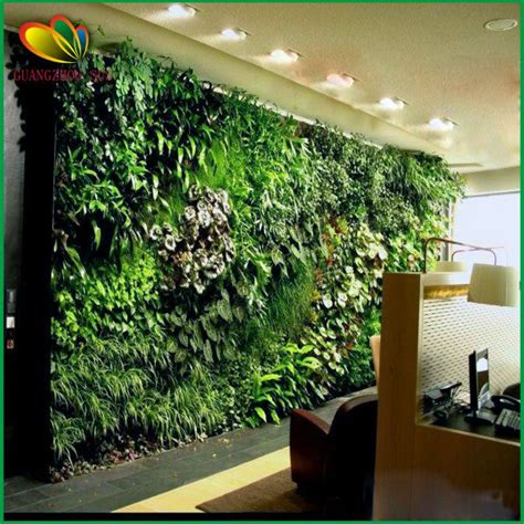 Sistema De Pared Verde Artificial Para Decoración De Interiores,Alta ...
