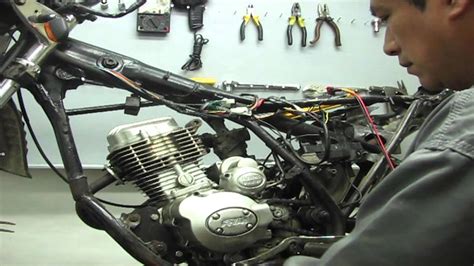 Sistema electrico de moto lineal  Motor 150cc de 4 Tiempos ...