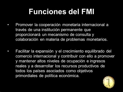 Sistema monetario internacional  SMI   Presentación ...