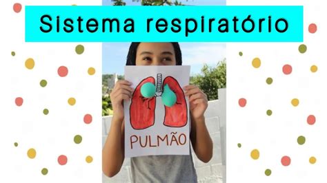 Sistema respiratório   Pulmão de bexiga Educação Infantil   YouTube