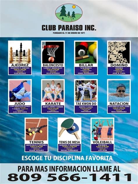 Sitio Oficial del Club Paraiso   Inicio