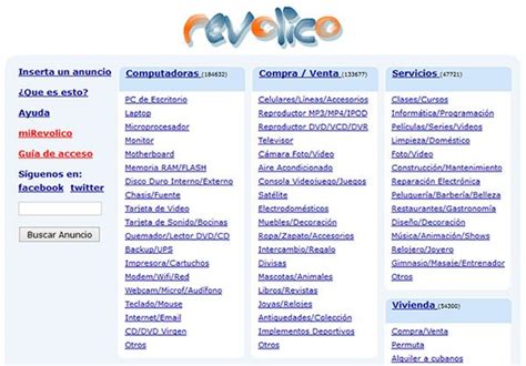 Sitios de anuncios clasificados de compra y venta en Cuba