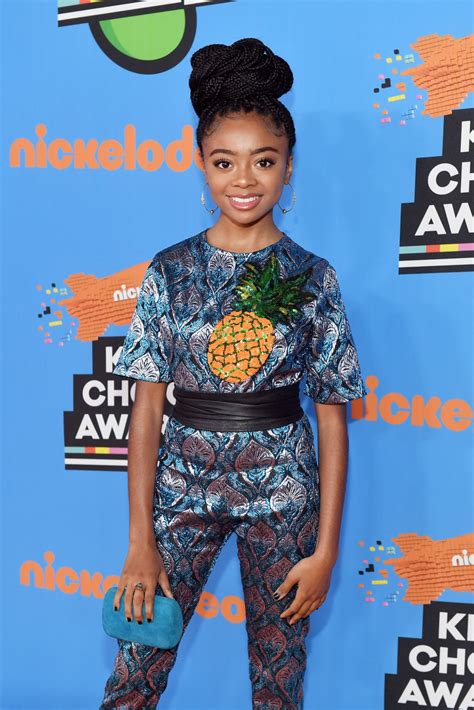 Skai Jackson – 2018 Nickelodeon Kids  Choice Awards