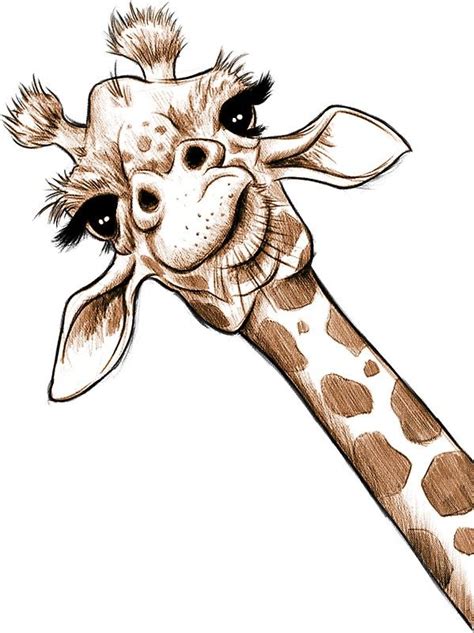 Sketch Giraffe Art | Giraffe art, Giraffe drawing, Giraffe ...