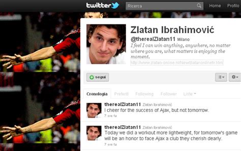 Sky Italia quotes fake Zlatan Ibrahimovic on Twitter ...