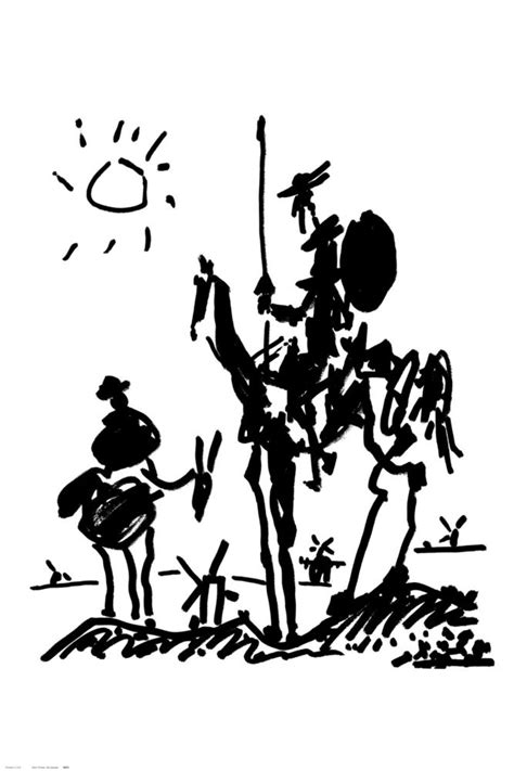“Los mayores del cole”: Picasso: Don Quijote