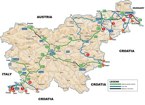 Slovenia Map   Fotolip