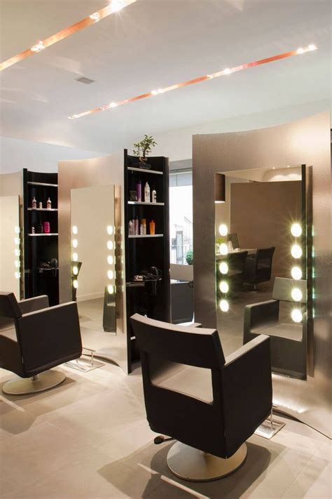 Small Ideas For Hair Salon Interior Design With Recessed ...