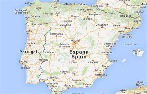 Mapa de España﻿, donde está, queda, país, encuentra ...
