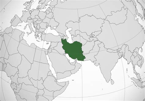 ﻿Mapa de Irán﻿, donde está, queda, país, encuentra ...
