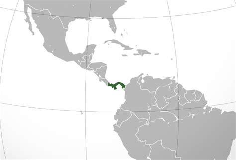 ﻿Mapa de Panamá﻿, donde está, queda, país, encuentra, localización ...