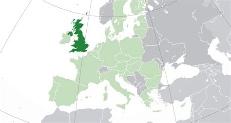 Mapa de Reino Unido﻿, donde está, queda, país, encuentra ...