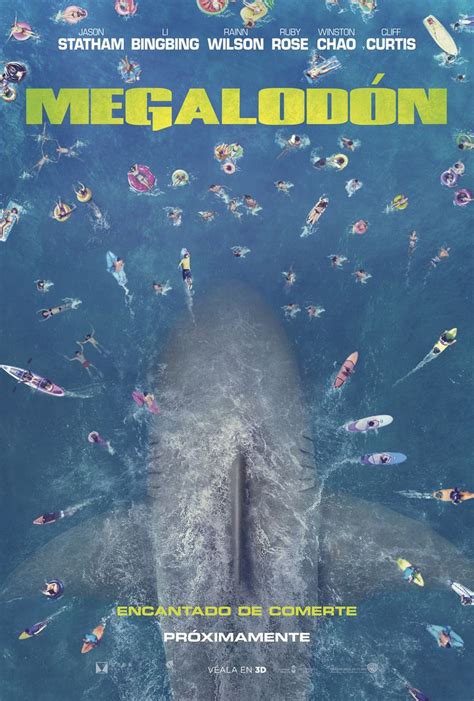 “Megalodón” The Meg . en 2019 | Megalodon, Tiburones y ...