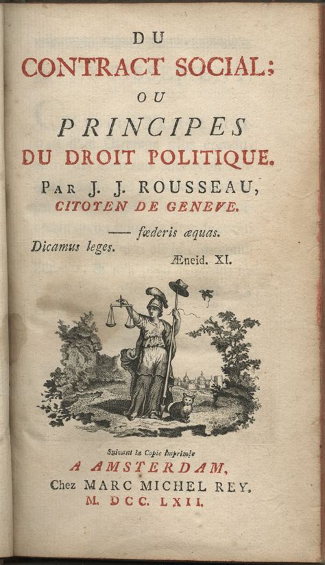 Social Contract Jean Jacques Rousseau Quotes. QuotesGram