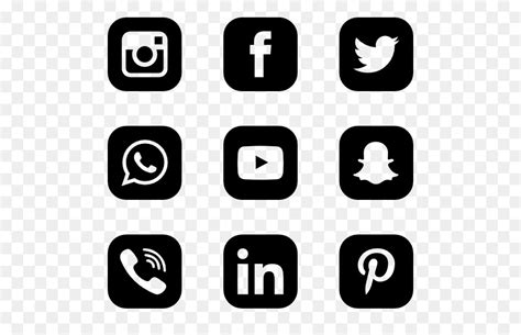 Social media Computer Icons Clip art   social icons png ...