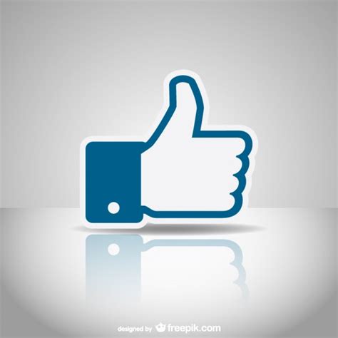 Social media like icon Vector | Free Download