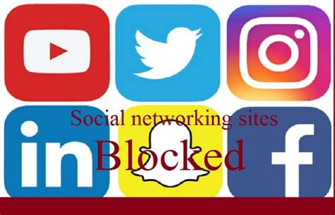 Social networking sites; Facebook, Twitter, blocked in ...