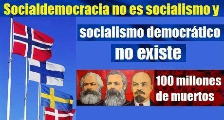Socialdemocracia no es socialismo y socialismo democrático ...