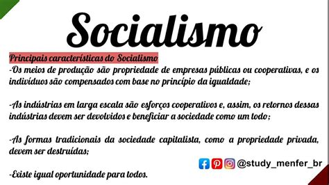 Socialismo | Socialismo, Principio da igualdade, História do brasil