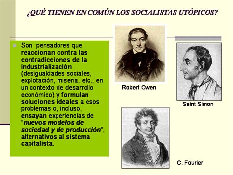 Socialismo Utopico | Historia Universal