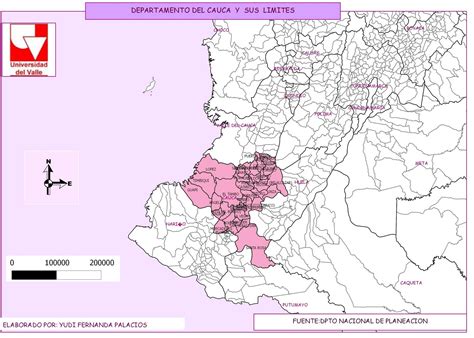 SOCIO AGREGADOS: MAPA DEPARTAMENTO DEL CAUCA Y COLOMBIA