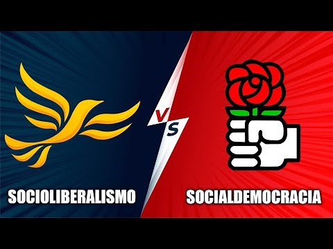 SOCIOLIBERALISMO VS SOCIALDEMOCRACIA   Historia y comparación