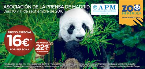 Socios APM: entradas en el Zoo Aquarium a 16 euros | APM