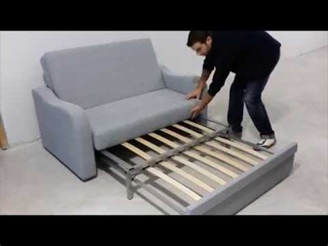 Sofá cama 2 plazas, ideal para pequeños espacios   YouTube