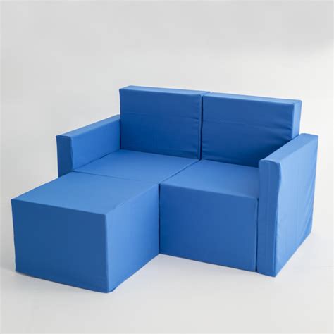 Sofa chaise longue de dos plazas de cartón con fundas   Doos Box