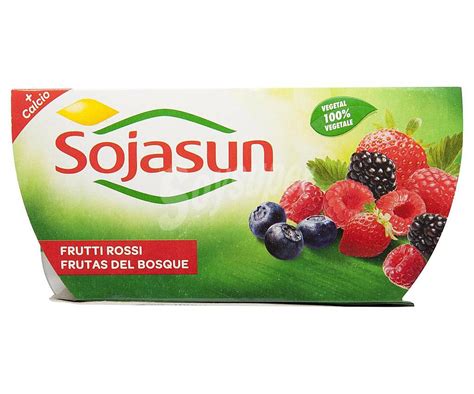 Sojasun Especialidad de soja trocitos de con frutos del bosque 2 x 100 g