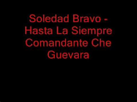 Soledad Bravo   Comandante.wmv   YouTube