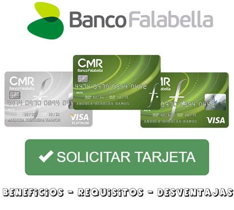 Solicitar Tarjeta CMR Banco Falabella | Requisitos ...