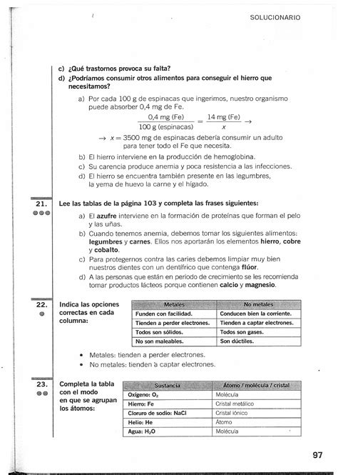 Solucionario   Fisica y Quimica   3 ESO   Santillana ...