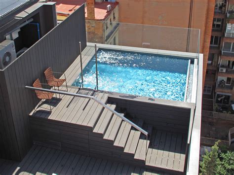 Soluciones y trucos para una piscina en la terraza ...
