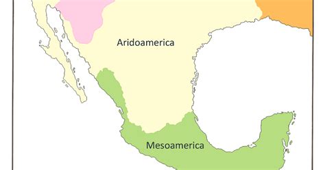 Soñando un Mexico Mejor: Mesoamerica, Aridoamerica y Oasisamerica