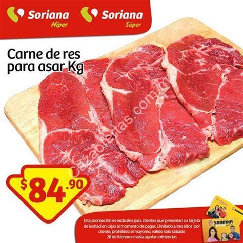 Soriana oferta del día hoy 28 de febrero: carne de res ...