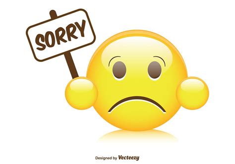 Sorry Emoji Picture | Sorry images, Write name on pics ...